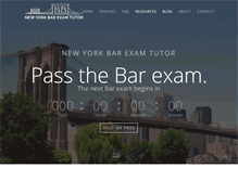 Tablet Screenshot of newyorkbarexamtutor.com